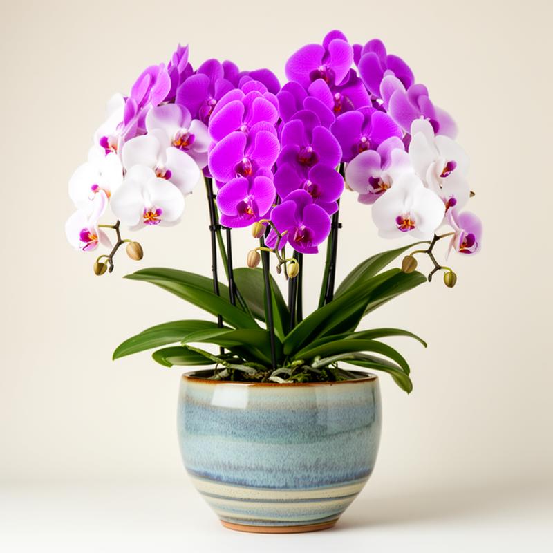 Orquídea Phalaenopsis Branca