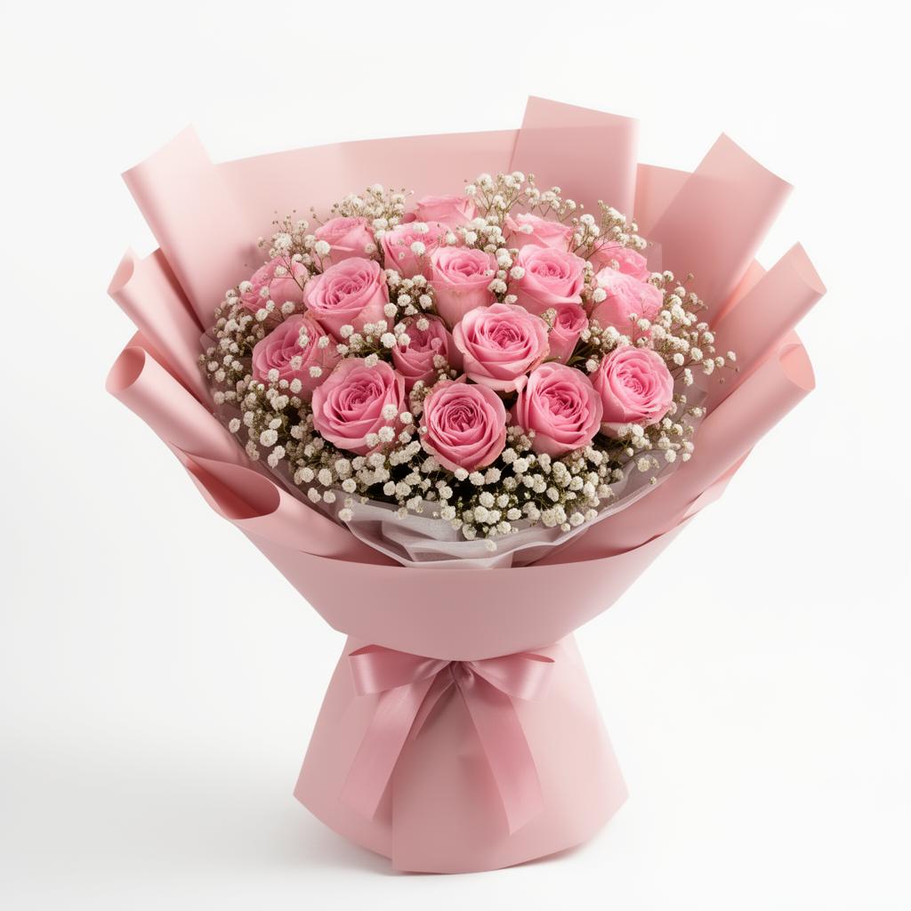 Rosas Pink Românticas